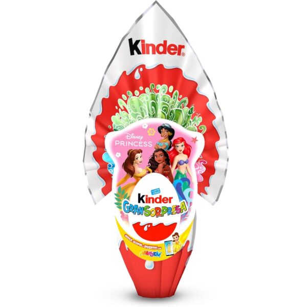 UOVO DI PASQUA DISNEY PRINCESS KINDER FERRERO 150 GR