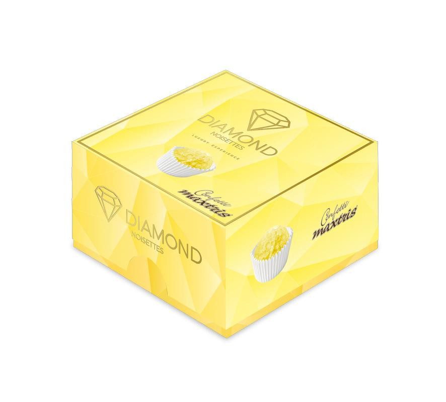 Vassoio Confetti Maxtris Diamond Noisettes Giallo 500 gr con pirottino  disponibili vari colori senza glutine