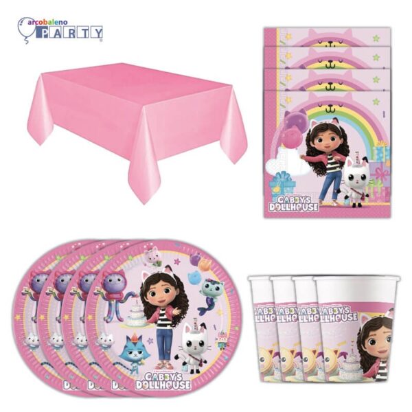 Tovaglia plastica Gabby's Dollhouse