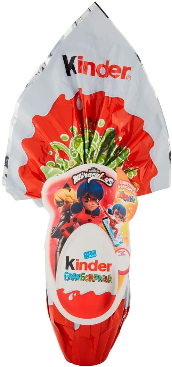 UOVO DI PASQUA MIRACULOUS KINDER FERRERO 150 GR