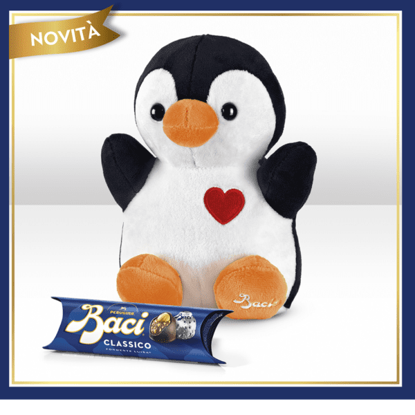 Baci Perugina Pinguino con tubo Baci San Valentino 2025