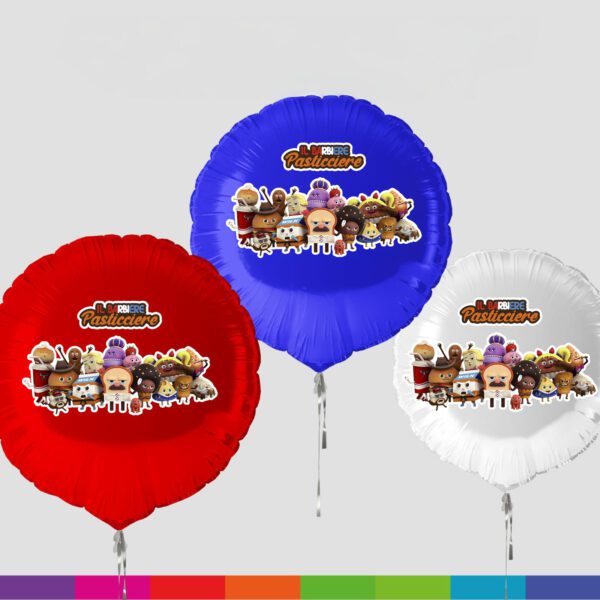 Palloncino in Mylar  Foil Barbiere Pasticciere