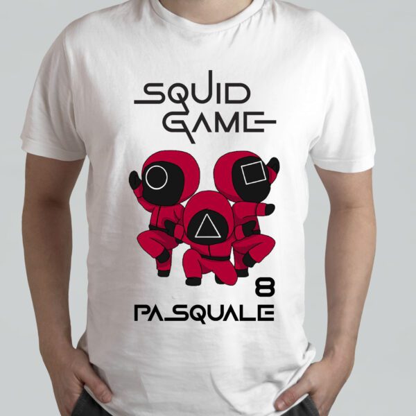 Maglietta personalizzata Squid Game