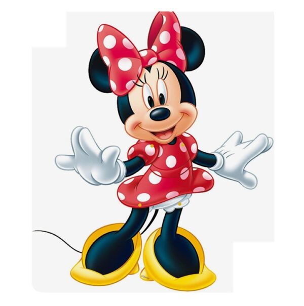 Sagoma in cartoncino mobile Minnie Altezza 1mt